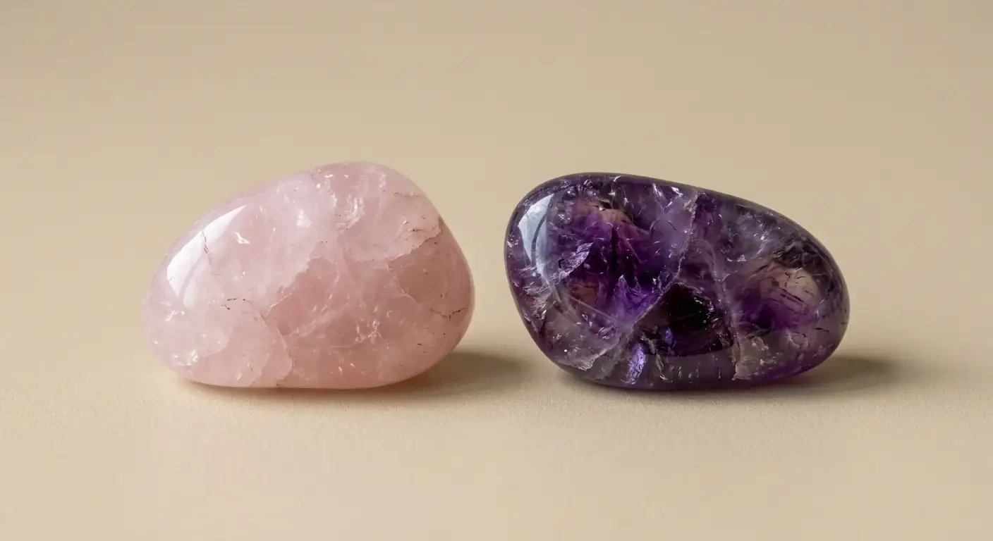 Rosenquarz oder Amethyst: Welcher Stein passt zu dir?