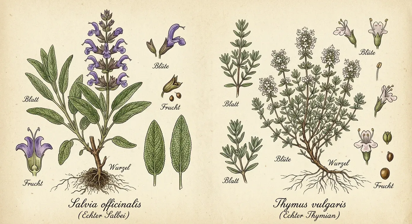 Salbei oder Thymian: Welches Kraut wofür?
