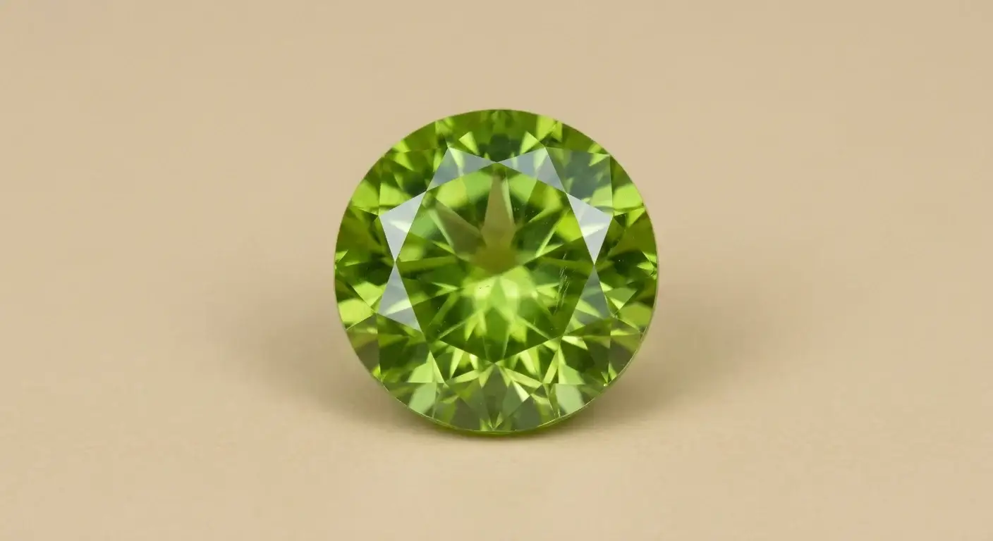 Peridot — Kristall-Illustration